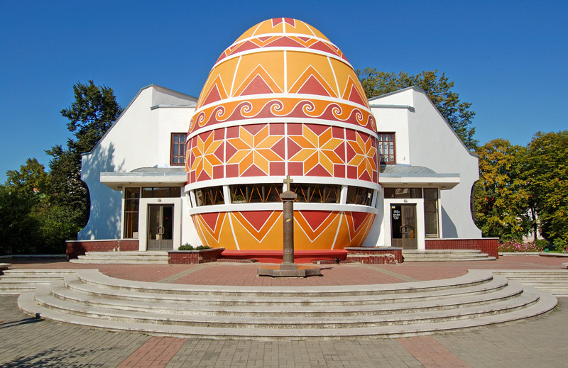 Museum der Pysanka (Ostereibemalung)  in Kolomyja, Ukraine